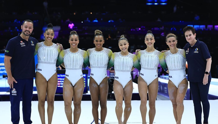 Ginástica artística: seleção feminina confirma vaga nos Jogos de Paris