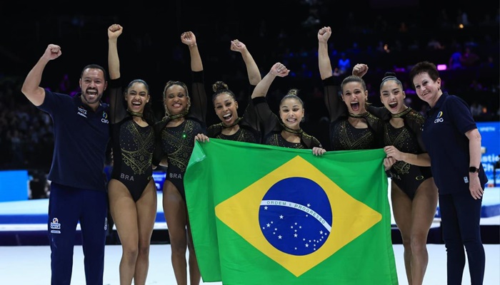 Ginástica Artística: Brasil é prata na disputa de equipes femininas