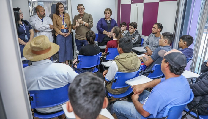  Curso de soldador tem aula inaugural em Laranjeiras do Sul