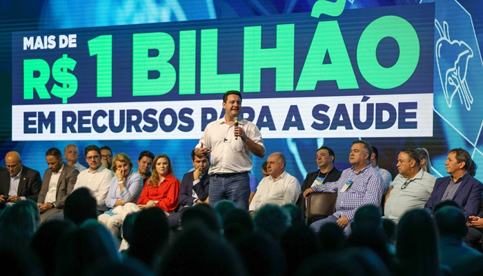  Governador anuncia R$ 1 bilhão para fortalecer a saúde no Paraná