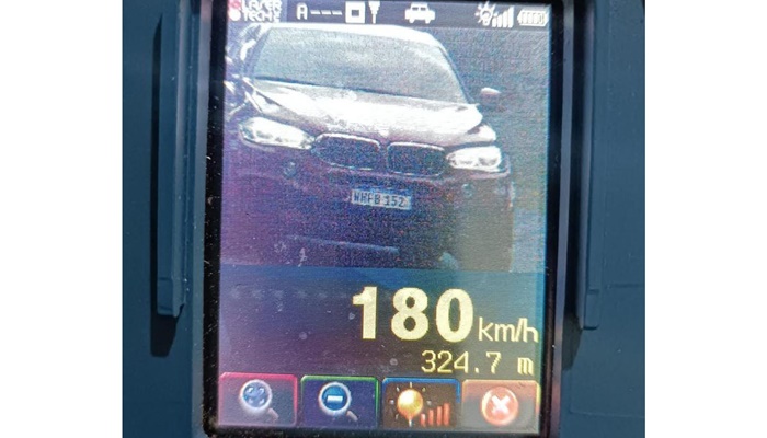 Operação Réveillon nas estradas termina com 6.949 flagrantes de excesso de velocidade