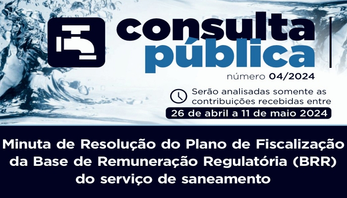 Agepar abre nova consulta pública sobre revisão tarifária do saneamento básico