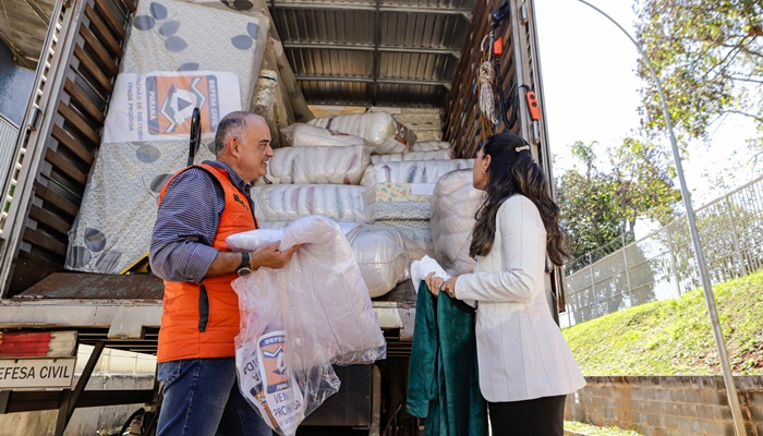  Paraná envia mais de 190 toneladas de donativos para o Rio Grande do Sul