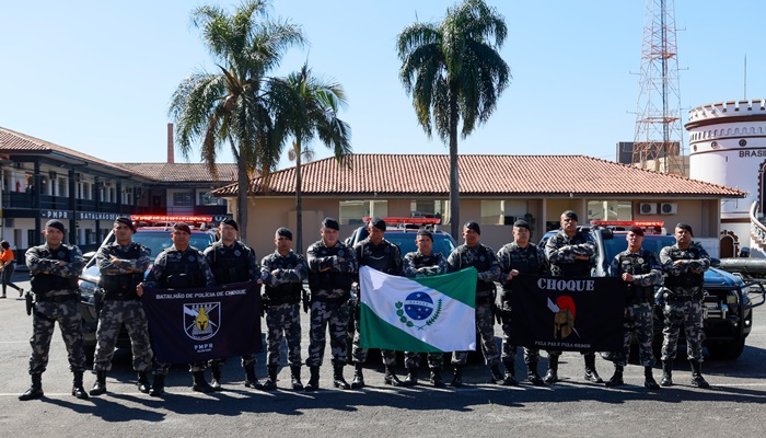  Paraná envia policiais militares para auxiliar o Rio Grande do Sul com a segurança pública