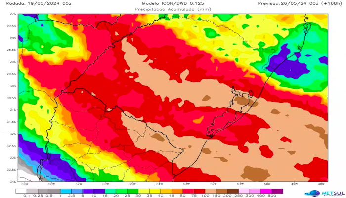  Semana terá novas chuvas no Rio Grande do Sul e fim da onda de calor