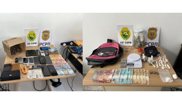 Cantagalo - Polícia Civil cumpre mandado de busca e apreensão e prisão por tráfico de drogas 