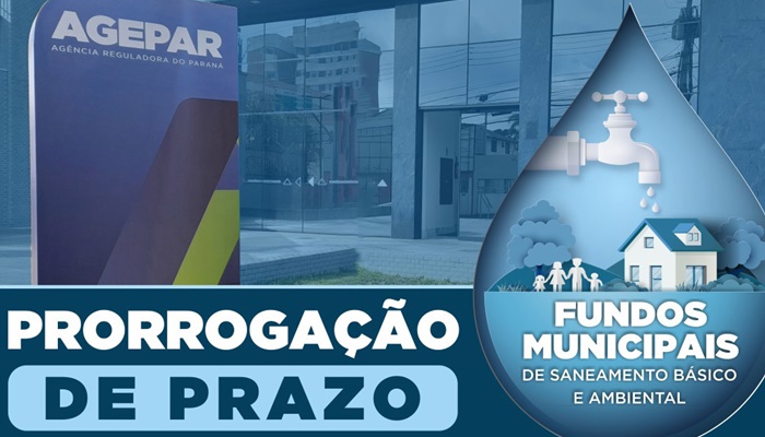  Agepar prorroga prazo para municípios regularizarem fundos destinados a saneamento