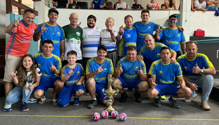 Guaraniaçu - Equipe guaraniaçuense é ouro na bocha
