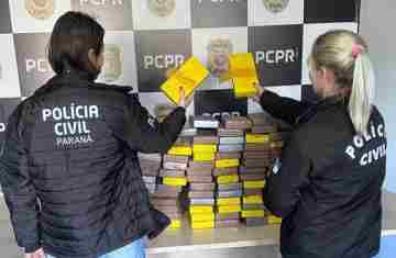  PCPR e PRF apreendem 154 quilos de cocaína em Cascavel