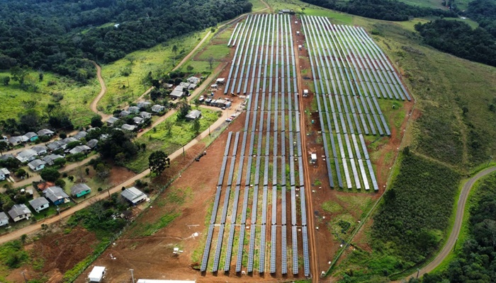 Reserva do Iguaçu - Nova usina solar da Copel entra em operação Reserva do Iguaçu
