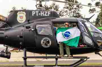  PCPR comemora oito anos do Grupamento de Operações Aéreas com 3.172 missões