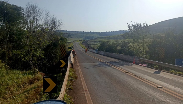  Ponte entre Boa Vista da Aparecida e Três Barras do Paraná recebe melhorias