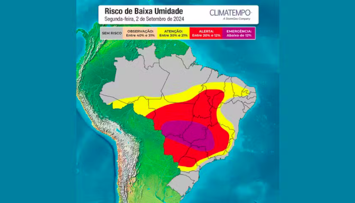 Nova onda de calor chega ao Brasil nesta semana