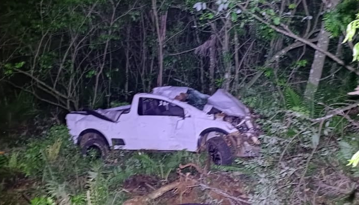 Candói - Jovem de 23 anos morre em capotamento de carro na BR 373