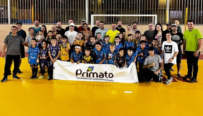 Incentivo ao esporte: 1º Festival de Futsal Primato reúne 400 jovens atletas