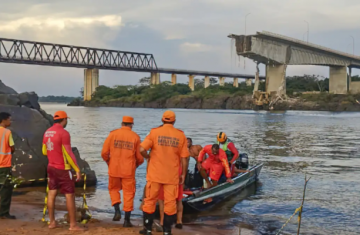 Ponte entre Tocantins e Maranhão desaba; uma morte é confirmada