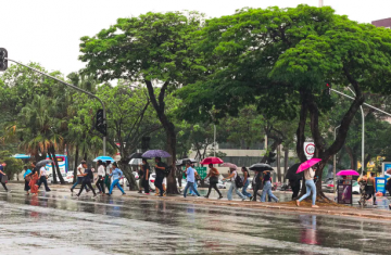 Inmet alerta para chuvas em grande parte do país