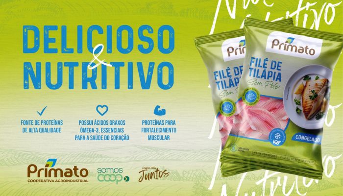 Primato: uma marca premium de tilápia