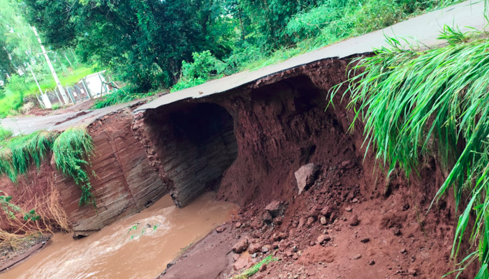 Diamante do Sul - Tempestade Forte Alaga e Deixa Moradores em Situação de Vulnerabilidade