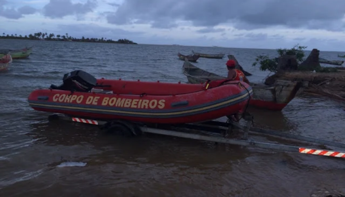 Candói - Mulher Sofre Acidente de Barco e Desaparece