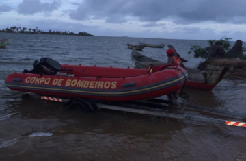 Candói - Mulher Sofre Acidente de Barco e Desaparece