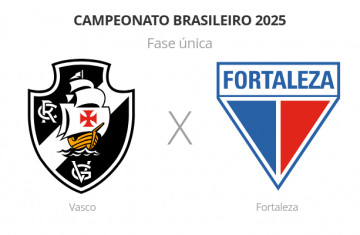Brasileirão: Vasco x Fortaleza