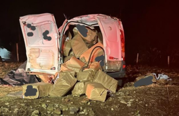 Pinhão - Motorista Morre em Capotamento na PR-170