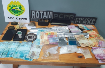 Laranjeiras do Sul - Dois Traficantes são Presos e Drogas são Apreendidas