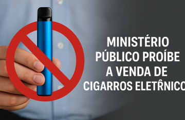 Laranjeiras - Ministério Público recomenda suspensão imediata da venda de cigarros eletrônicos