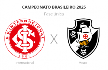 Brasileirão: Internacional x Vasco