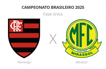 Brasileirão: Flamengo x Mirassol
