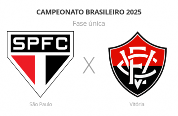 Brasileirão: São Paulo x Vitória