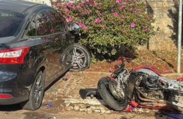 Laranjeiras do Sul - Motociclista Fica Gravemente Ferido Após Acidente