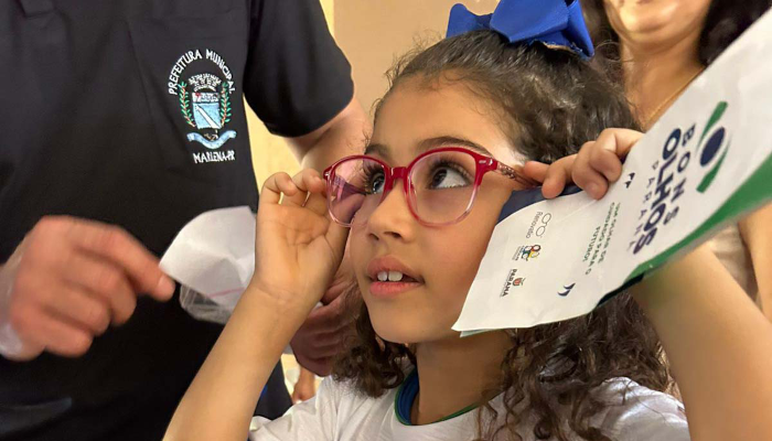  Distribuição de óculos será ampliada para alunos da rede estadual de 275 municípios