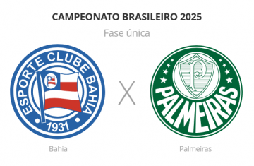Brasileirão: Bahia x Palmeiras