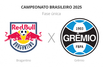 Brasileirão: Bragantino x Grêmio
