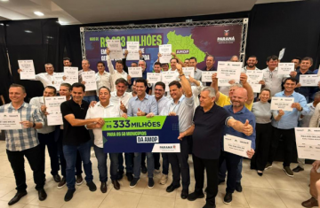 Governo do Estado anuncia mais de R$ 333 milhões para 50 cidades da região Oeste