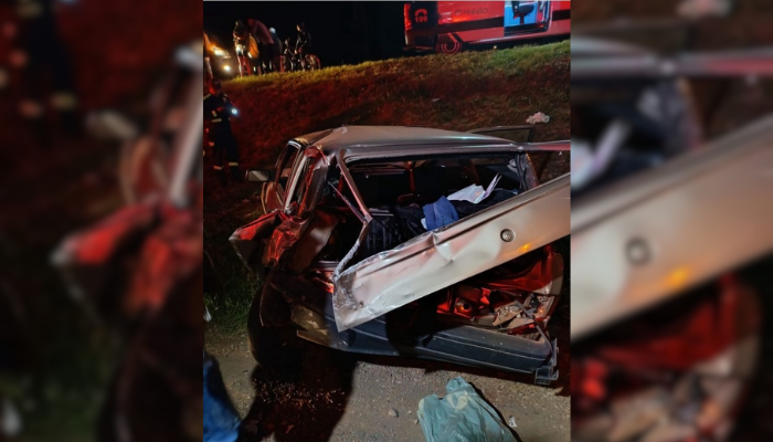 Pinhão - Acidente na PR-170 deixa ex-prefeito com ferimentos