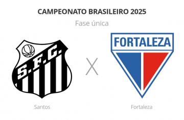 Brasileirão: Santos x Fortaleza