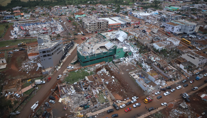 Tornado pode estar entre os mais fortes já registrados