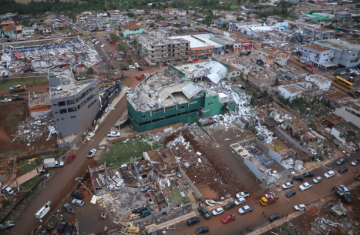 Tornado pode estar entre os mais fortes já registrados