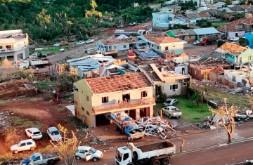 Estado vai liberar R$ 50 milhões de Fundo de Calamidade para reconstrução de Rio Bonito do Iguaçu