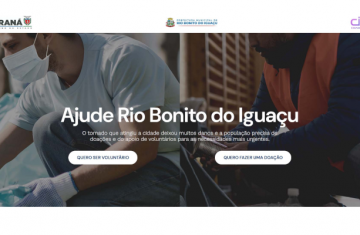 Com site e alojamento, Rio Bonito do Iguaçu se prepara para receber mil voluntários