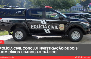 Pinhão - Polícia Civil conclui investigação de dois homicídios ligados ao tráfico