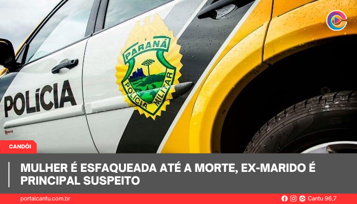 Candói - Mulher é esfaqueada até a morte, ex-marido é principal suspeito