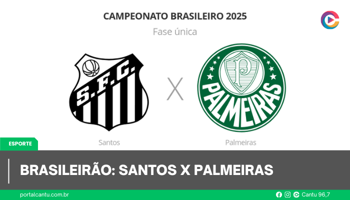 Brasileirão: Santos x Palmeiras