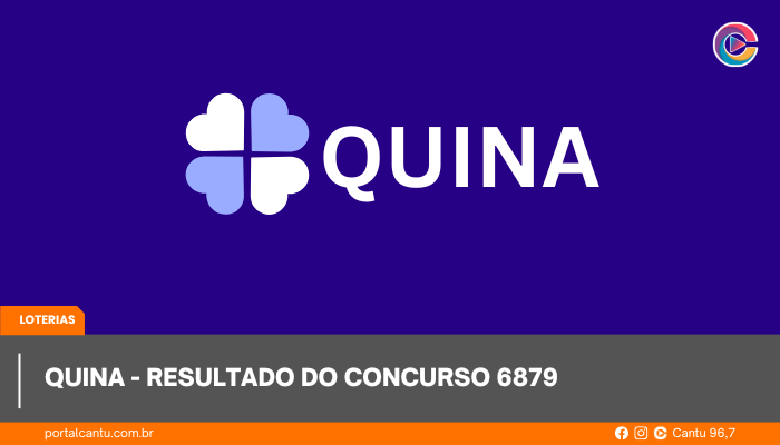 Quina - Resultado do concurso 6879
