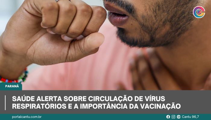 Saúde alerta sobre circulação de vírus respiratórios e a importância da vacinação