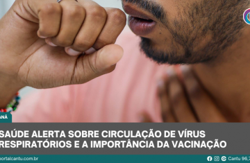 Saúde alerta sobre circulação de vírus respiratórios e a importância da vacinação