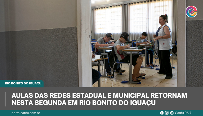 Rio Bonito do Iguaçu - Aulas das redes estadual e municipal na área rural retornam nesta segunda